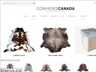 cowhidescanada.com