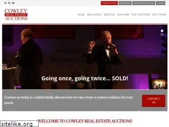 cowleyrealestateauctions.com