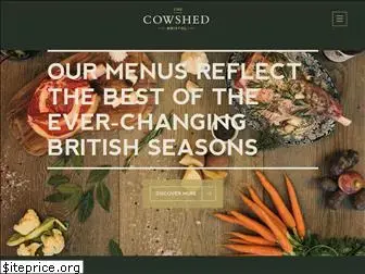 cowshedrestaurants.com