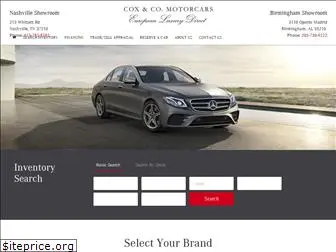 cox-motorcars.com