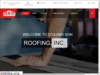 coxandsonroofing.com