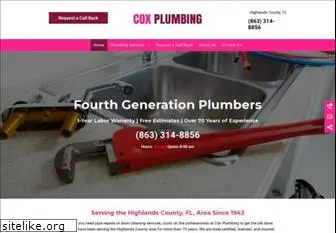 coxplumbing-fl.com