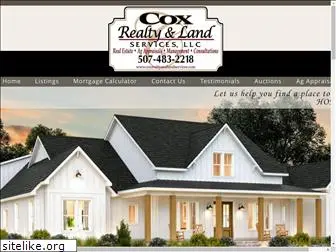 coxrealtyandlandservices.com