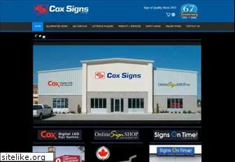 coxsigns.com