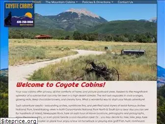 coyotecabinrentals.com