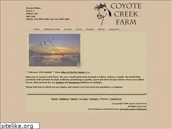 coyotecreekhorsefarm.com
