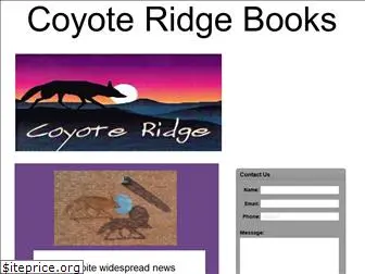 coyoteridgebooks.com