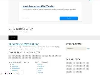 coznamena.cz