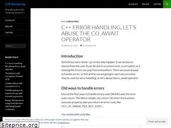 cpp-rendering.io