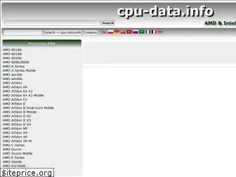 cpu-data.info