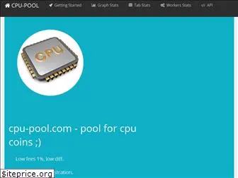 cpu-pool.com