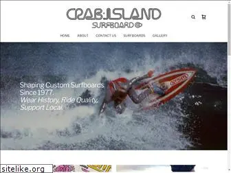 crabislandsurfboards.com