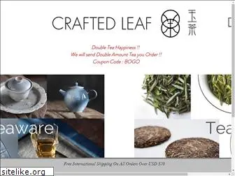 craftedleaf-tea.com