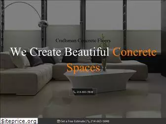 craftsmanconcretefloors.com