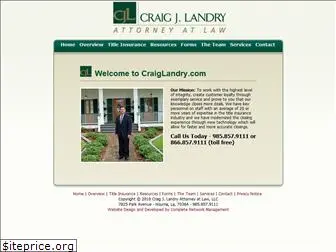 craiglandry.com