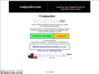 craigseeker.com