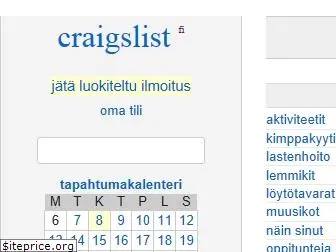 craigslist.fi