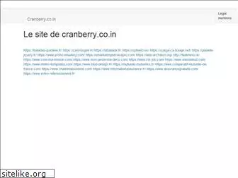 cranberry.co.in