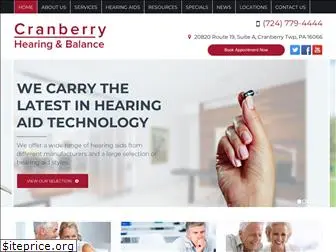 cranberryhearing.com