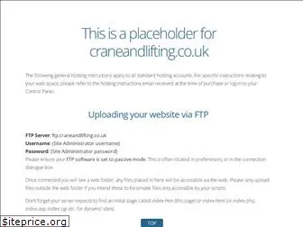 craneandlifting.co.uk