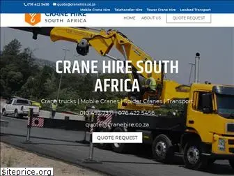 cranehire.co.za