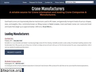 cranemanufacturers.org