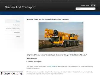 cranesandtransport.com