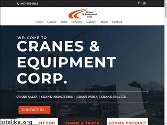 cranesequip.com