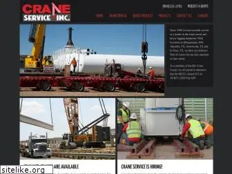 craneserviceinc.com