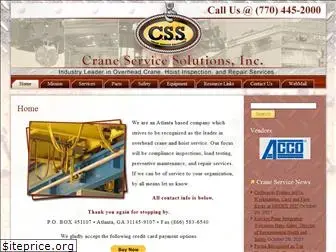 craneservicesolutions.com