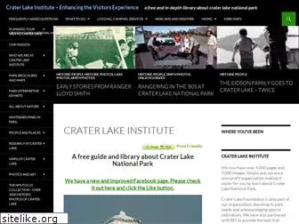 craterlakeinstitute.com