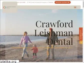 crawfordleishmandental.com