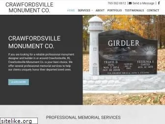 crawfordsvillemonumentcompany.com