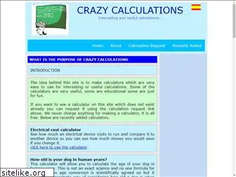 crazycalculations.com