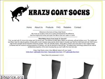 crazygoatsocks.com