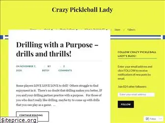 crazypickleballlady.com