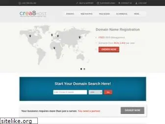 crea8host.com