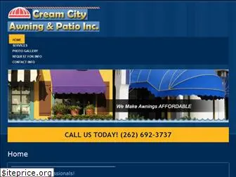 creamcityawning.com