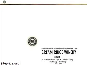 creamridgewines.com