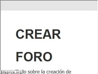 crearforo.org