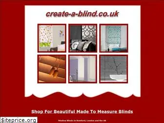 www.create-a-blind.co.uk website price