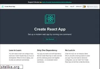 create-react-app.dev