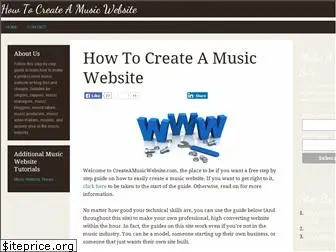 createamusicwebsite.com