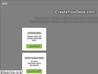 createyourdeck.com