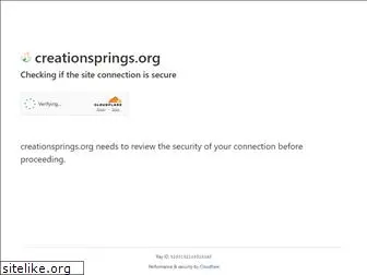 creationsprings.org