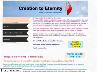 creationtoeternity.com