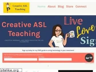 creativeaslteaching.com