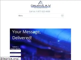 creativeavsolutions.com
