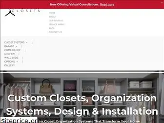 creativeclosetorganizers.com