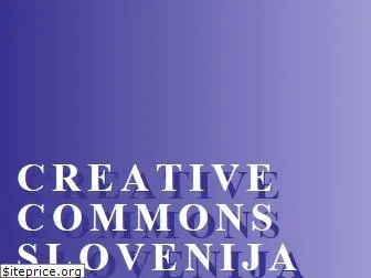 creativecommons.si